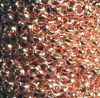 1 Foot of 1.25x3.6mm Bright Copper Rolo Chain